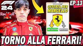 F1 24 RITORNO ALLA FERRARI OFFERTA CLAMOROSA PER MARCELLO [upl. by Asor271]