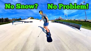 Best Summer Snowboarding on the East Coast [upl. by Luciana]