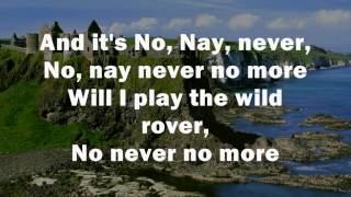 The Wild RoverNo Nay Never The Dubliners Lyrics [upl. by Sotnas]