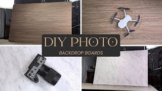 Make Your Own Photo Backdrop Boards For Cheap [upl. by Kylila]