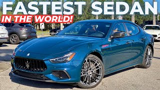 2024 Maserati Ghibli 334 Ultima A First Look At The Worlds Fastest Sedan [upl. by Eeclehc75]