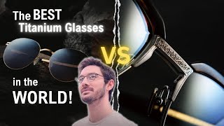 The BEST Titanium glasses in 2024 Masunaga vs Reykjavik Eyes frames comparison [upl. by Noiemad]