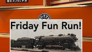 Five Minute Friday Fun Run and More Prewar Postwar and MPC era Lionel Trains [upl. by Kauslick]