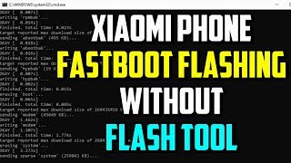 Fastboot Flash Xiaomi without Flash tool  Hindi  Urdu [upl. by Criswell]