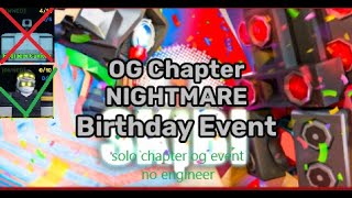 solo chapter og no engineer  skibi defense [upl. by Pebrook744]