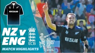 2015  NZ v ENG World Cup highlights [upl. by Mrots]