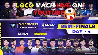 skyesports loco live exclusively on youtube 😍  DAY  4  skyesports live  skyesports championship [upl. by Zaneta]