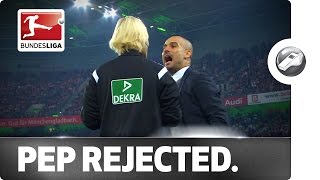 Fourth Official Coolly Shrugs Off Animated Pep [upl. by Eeslek]