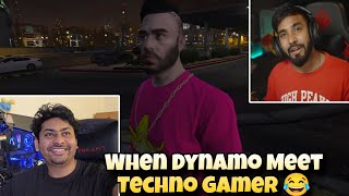 When Dynamo Meet Techno Gamer 😂 [upl. by Lay43]