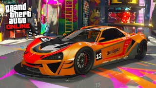 ITALI GTB CUSTOM Customization McLaren 650S GT3  GTA 5 Online Bennys Cars Customization [upl. by Sukin]