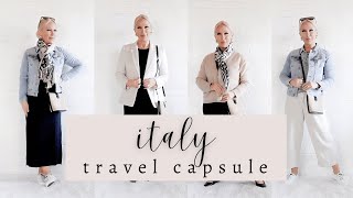 Italy in Spring Travel Capsule Wardrobe [upl. by Oliver496]