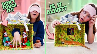 WHATS INSIDE THE SECRET BOX WE TOUCH OUR ELF ON THE SHELF [upl. by Assillam]