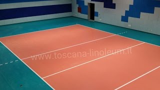 PVC Sportivo Gerfloor taraflex [upl. by Doownil41]