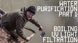 How to Purify Water part 1  Survival Training  Tactical Rifleman [upl. by Eeral]