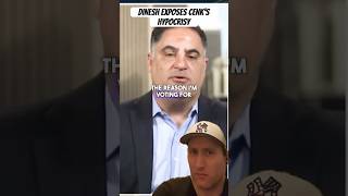 DINESH D’SOUZA EXPOSES CENK UYGER’S HYPOCRISY shorts reaction election trump kamalaharris [upl. by Brande]