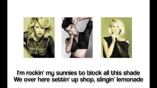 Danity Kane  Lemonade Lyrics  Parts on screen [upl. by Aleehs651]