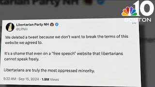 Violent political rhetoric condemned after NH Libertarian Party controversy [upl. by Nairrot]