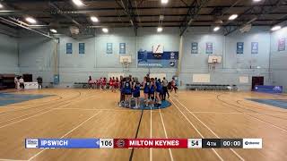 Senior Womens National Cup EIBC Women vs MK Breakers [upl. by Bedad]