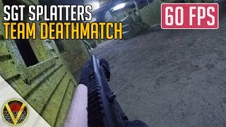 Paintball  Sgt Splatters  Team Deathmatch [upl. by Lleumas]