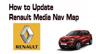 Renault Media Nav Map Updating [upl. by Samid]