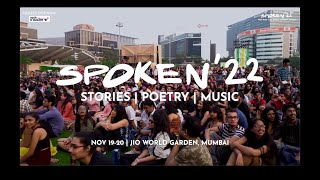 Spoken 22 Is Here  Spoken Fest  Kommune India [upl. by Shanna]