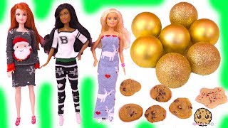 Barbie DIY Sock Christmas Clothing  Dollar Tree Haul Easy Gift Crafts Video [upl. by Phelia]