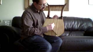 The Sound of 3000 Year Old Lyre Strings 2 of 5 [upl. by Namra]