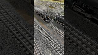 TRAINS RUNNING Good Times FT Pitt HiRailers train layout ogauge shorts video fyp reels [upl. by Garreth]