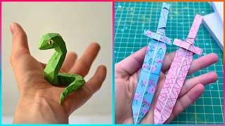 Easy Paper Crafts Anyone Can Do ▶ 2 [upl. by Emina308]