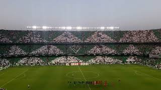 BRUTAL Real Betis vs Sevilla FC  Himno del Betis cantado por más de 53000 almas verdiblancas [upl. by Baseler]