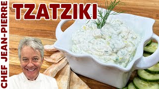 Tzatziki by a French Chef  Chef JeanPierre [upl. by Eirrotal987]