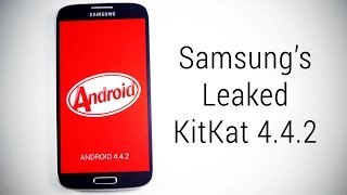 Galaxy S4  Leaked Kitkat 442  Handson amp How to FlashInstall [upl. by Atinra]