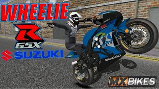 ¡Wheelie SUSUKI GSXR 1000 quotMX BIKESquot Download [upl. by Ecirahs]