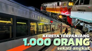 KERETA PREMIUM TERPANJANG  TERMURAH JALUR SURABAYA JAKARTA  Naik Kertajaya Setelah 3 Tahun Berlalu [upl. by Fancy163]