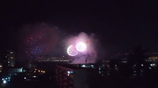 Fuegos artificiales de Viña del Mar año nuevo 2024 [upl. by Yahsed116]