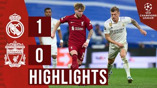 HIGHLIGHTS Real Madrid 10 Liverpool  Reds exit Champions League at the Bernabeu [upl. by Ahsead]