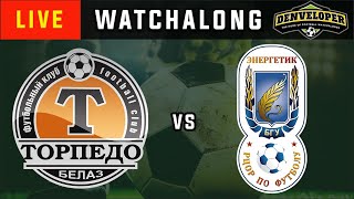 ZHODINO vs ENERGETIK BGU  Live Football Watchalong Reaction  Belarus Premier League 1920 [upl. by Ttelrahc]