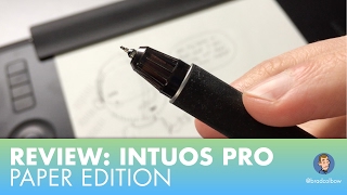 Review Intuos Pro Medium Paper Edition [upl. by Wilkison]