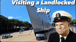 Submarine Cod Visits USS Recruit Landlocked Ship [upl. by Bridgid]