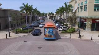 An aerial tour of Mercato Center Naples Florida [upl. by Lohman]