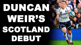 Duncan Weirs Scotland Debut [upl. by Teece771]