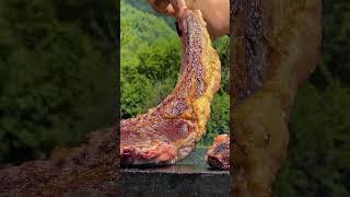 🤤 The Tastiest Steak Ive Ever Cooked  ASMR Nature Cooking [upl. by Peti107]