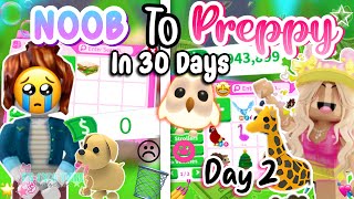 GROWING MY INVENTORY IN 30 DAYS Noob to Preppy challenge Day 2 HUGE OVERPAYS [upl. by Werna]