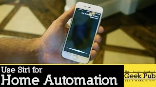 Use Siri to Control Nest MyQ HomeSeer and more [upl. by Gimble]