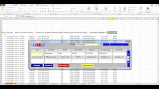 Datenbanken in Excel aus flexibler Eingabemaske mit Datentypen  Zuweisung erstellen Fahrzeugliste [upl. by Adnalra759]