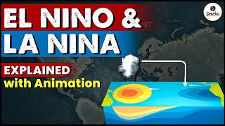 Indian Geography ElNino and LaNina  What is El Nino and La Nina  Smart Revision  UPSC  CSE [upl. by Eniarda]