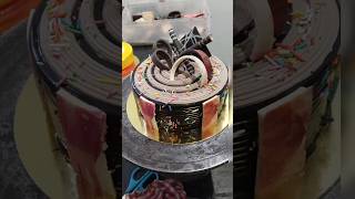 Chocolate flavour cake design cakedecoration cake cakedesign youtube [upl. by Dev113]