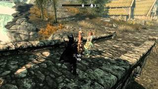 Skyrim  Vilja and Aela Random Chatter [upl. by Clayson]