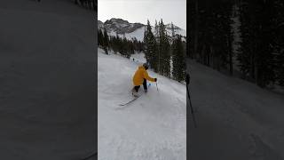 Telemark Skiing  Powder Bumps freeheellife skiing [upl. by Adnara]