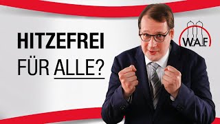 Hitzefrei  Gibt es das auch für Arbeitnehmer  Betriebsrat Video [upl. by Murry]